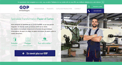 Desktop Screenshot of gdpemballages.com